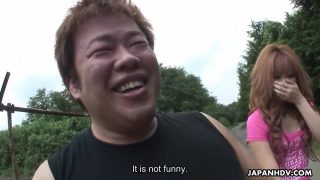 Sarina Tsubaki Makes Hot Amateur Sex Outdoor