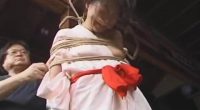 Japanese Held In Rope Bondage Outdoors By Dom | Porn XXX